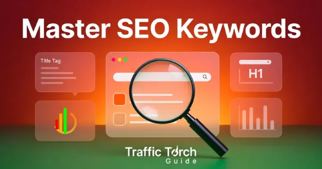 How to Master SEO Keywords - In-depth educational guide covering the six core on-page keyword factors analyzed by Traffic Torch